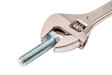 an adjustable wrench