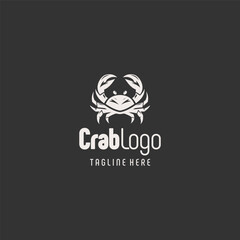 Refined Minimalist Crab Logo Art