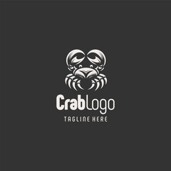 Stylish Black White Crab Concept