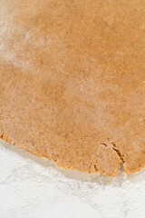 Step by step preparation of Amber Gingerbread Cookies from dough to delicious holiday treats