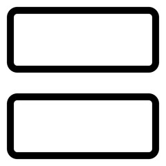 Stylish agenda layout design for organizing tasks and events in digital applications and productivity tools