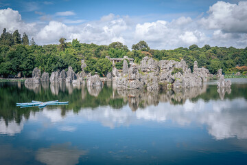 Karst formation in Yunnan stone forest