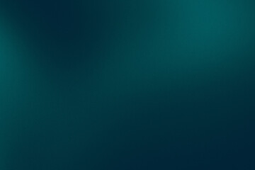 Deep teal to muted emerald green gradient background with subtle grain texture, abstract smooth backdrop for eco design, poster, or presentation