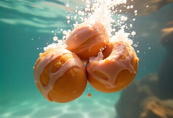 Joyful children high five in a vibrant autumn forest with falling leaves, celebrating friendship and the beauty of the season's colors