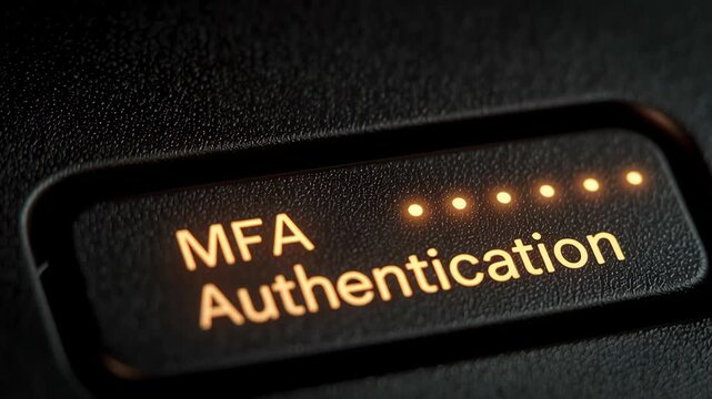 MFA Concept. Enhancing security with multi factor authentication robust protection and verification technology for access control