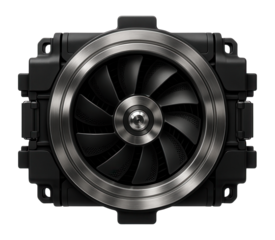 Multistage fan with a modular design for easy maintenance in an automotive assembly plant.