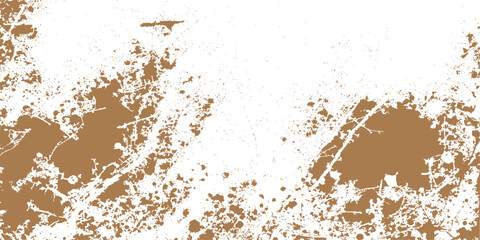 Dirty rusty brown grunge metal surface with a macro texture pattern