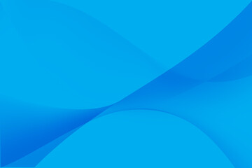 Obraz premium Abstract Azure Curves Evoking a sense of serene elegance and dynamic fluidity, a captivating display of abstract azure curves gracefully dance across the expanse.