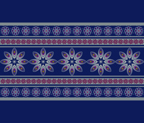 geometric seamless pattern vector design