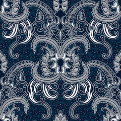 Sogan pattern batik design with classic ornaments and decorations