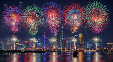 Vibrant Indian feast spread featuring diverse curries, samosas, naan, and aromatic spices