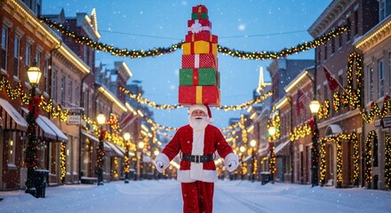 Golden Christmas lights, abstract festive wallpaper, modern holiday background design, Christmas ornaments, holiday abstract wallpaper, colorful festive lights background