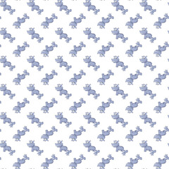 Adorable repeating pattern featuring playful cartoon giraffes perfect for children's projects fabric design nursery decor and whimsical creative uses.