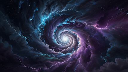 abstract background with spiral