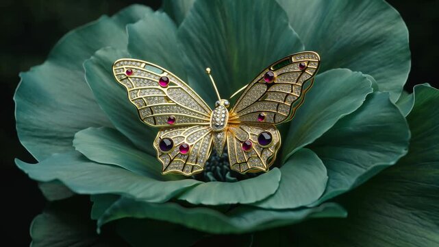 butterfly brooch