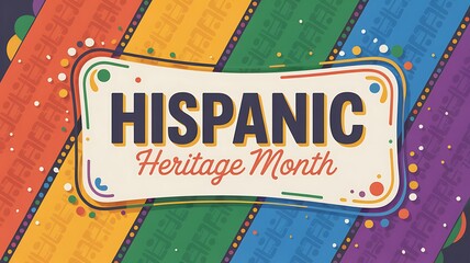 Celebrate Hispanic Heritage Month with vibrant colors and festive spirit, perfect for cultural events, community gatherings, and educational projects this September