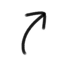 Curved Arrow Pointing Upwards