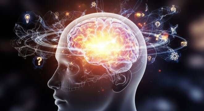 Visualizing the Complex Inner Workings of Human Cognition and Neural Pathways Energetically