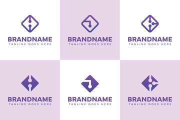 Letter H J K Diamond Technology Logo, symbolizing innovation, progress, and digital connectivity