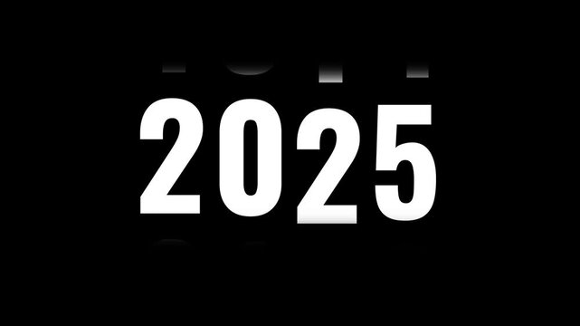 Dynamic Scrolling Timeline Animation of 1980 to 2026 Years. 4K Vertical Progression from Past to Future Evolution Time Line.