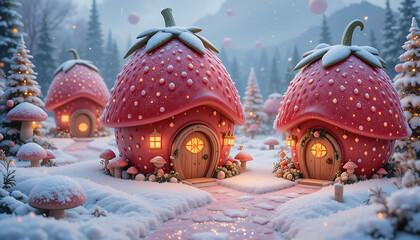 christmas decoration in the park