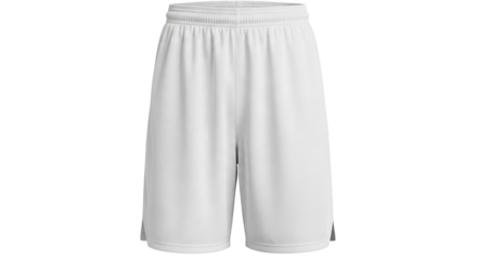 White Basketball Shorts Mockup Athletic Apparel
