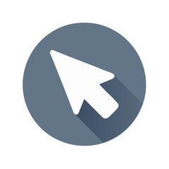 A collection of vector mouse cursor icons including arrow and hand pointers in modern flat style. Ideal for web design, UI/UX projects, app interfaces, digital media, and technology-related graphics.