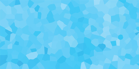 Mosaic design in shades of blue, a patterned illustration with varied light and dark hues featuring a geometric and organic appearance suitable for various applications