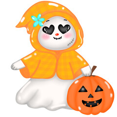 Little Ghost and the Ghost Pumpkin