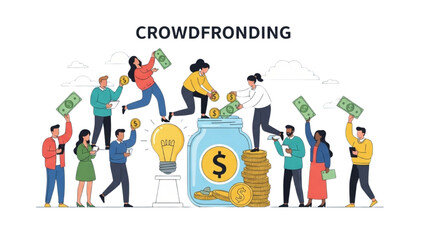 Business Human Lifestyle with Artificial Intelligence – Office Work Vector Illustration AI EPS PNG JPEG