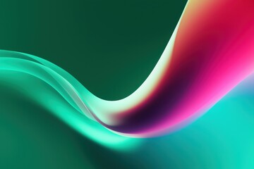 Abstract flowing waves creating vibrant gradient background