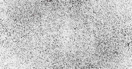 Abstract black and white speckled background with random dots pattern design element