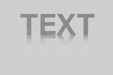 3d render of a waved service symbol on vintage background