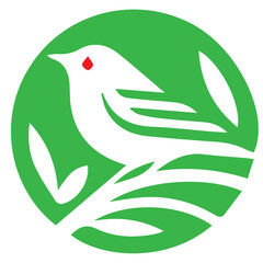 Green Bird Symbol