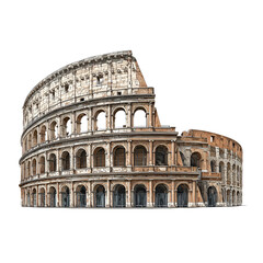 Colosseum Rome Ancient Roman Amphitheatre Architecture History Italy