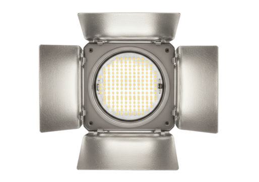 Isolated studio LED panel light for film or video lighting, broadcast or photography