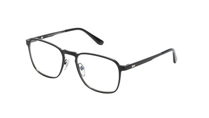 Sophisticated eyewear isolated showing elegance and style, ideal for vision correction and eye