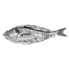 Whole fish baked in foil simple recipe