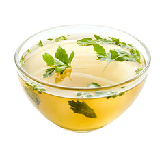 Fresh Light Chicken Broth Ideal for Professional Culinary Photography