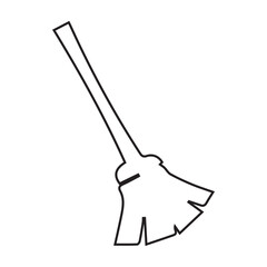 Simple Broom Graphic