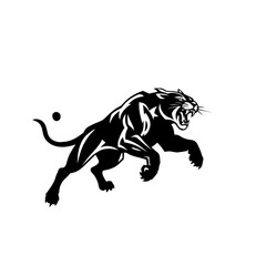 Fototapeta premium tiger vector illustration