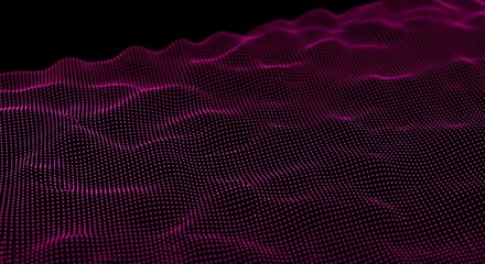 Abstract Digital Waves.