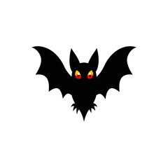 Fototapeta premium Spooky Halloween Bat Vector