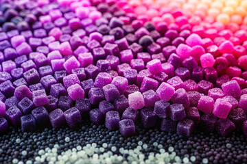 close up of a purple cabbage