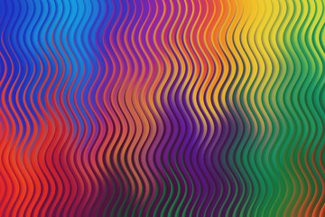 An abstract wavy pattern featuring vibrant colors and a gradient effect, ideal for modern backgrounds
