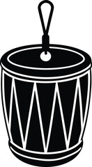 drum isolated on white