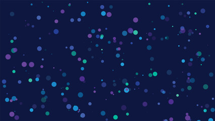 Abstract background with blue purple circles minimal design template presentation