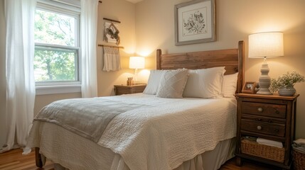 Fototapeta premium Bedroom interior design