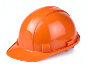 Fototapeta premium Orange Hard Hat Safety.