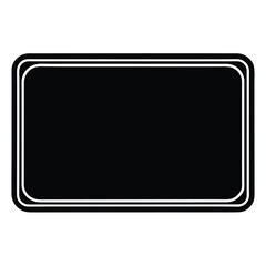 plain rectangle card   simple rounded rectangle ou